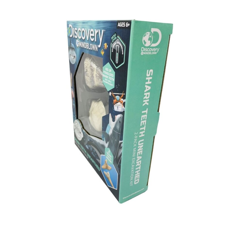 Discovery Mindblown Shark Teeth Unearthed 2 Mini Excavation Kit 6+ - Picture 5 of 7